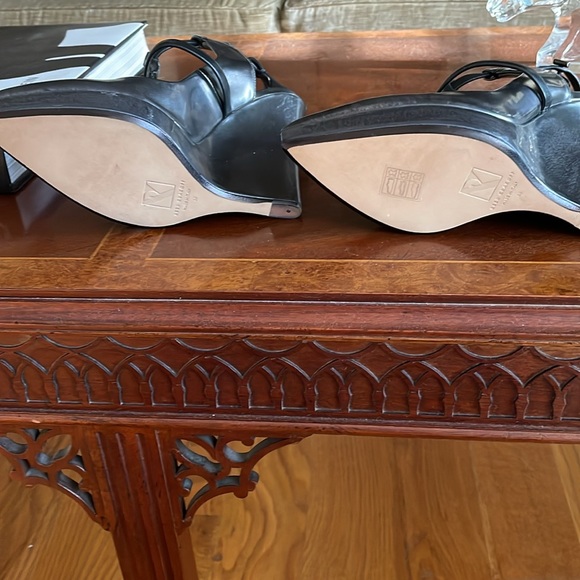 NWOT Reed Krakoff silver high platform heels - Picture 4 of 5